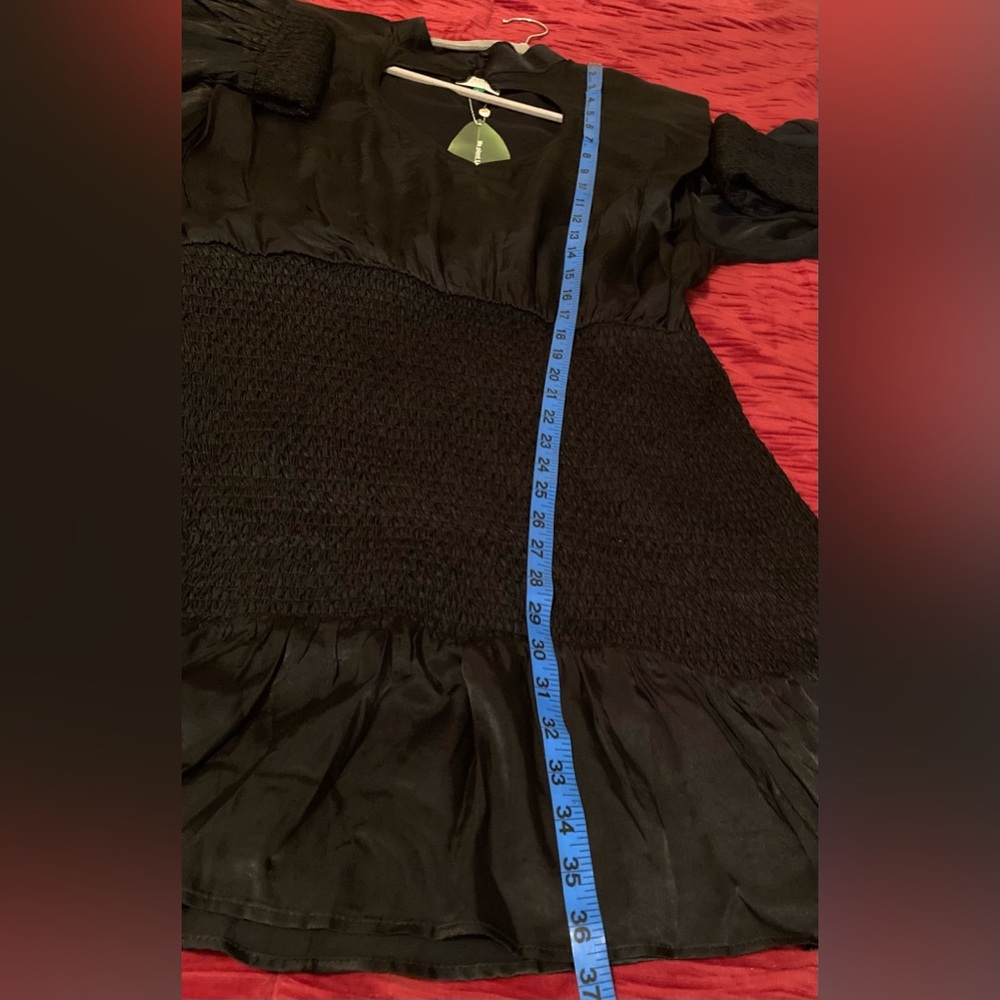FARM Rio Black Mini Dress - Picture 12 of 13